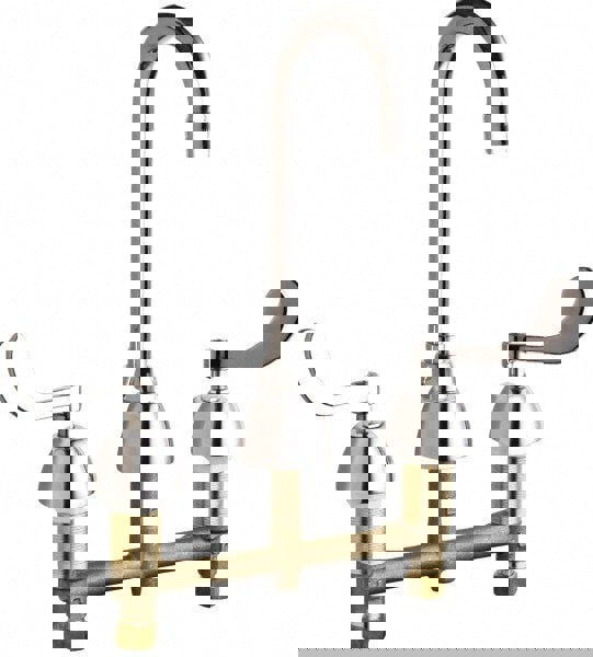 Wrist Blade Handle, Wide Spread Bathroom